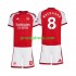 Arsenal Dresy Fotbal Martin Odegaard 8 Dětský Domácí 2026-2027 Krátký rukáv