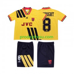 Arsenal Dresy Fotbal WRIGHT 8 1993 Retro Dětský Venkovní 1994 Krátký rukáv