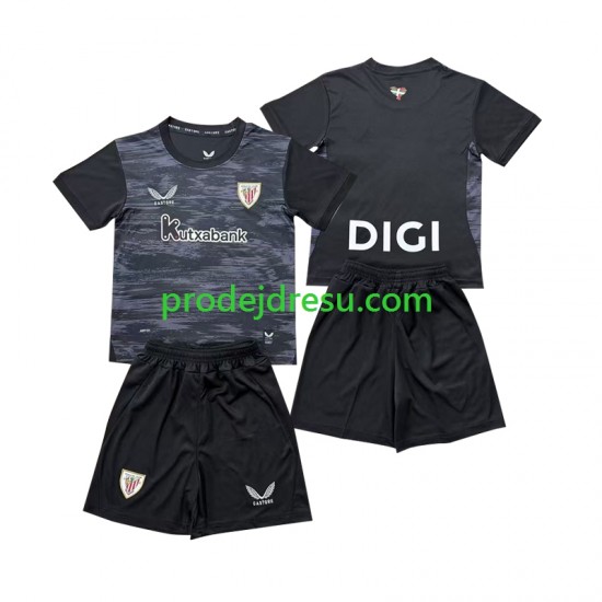 Athletic Bilbao Dresy Fotbal Brankářské Dětský Domácí 2026-2027 Krátký rukáv