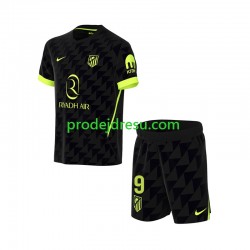 Atlético Madrid Dresy Fotbal Alexander Sorloth 9 Dětský Venkovní 2026-2027 Krátký rukáv
