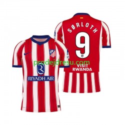 Atlético Madrid Dresy Fotbal Alexander Sorloth 9 Muž Domácí 2026-2027 Krátký rukáv