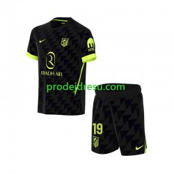 Atlético Madrid Dresy Fotbal Julian Alvarez 19 Dětský Venkovní 2026-2027 Krátký rukáv