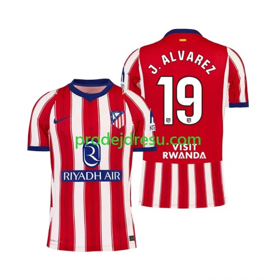 Atlético Madrid Dresy Fotbal Julian Alvarez 19 Muž Domácí 2026-2027 Krátký rukáv