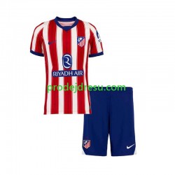 Atlético Madrid Dresy Fotbal Dětský Domácí 2026-2027 Krátký rukáv