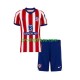Atlético Madrid Dresy Fotbal Dětský Domácí 2026-2027 Krátký rukáv