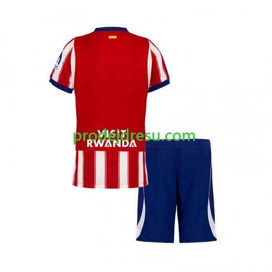 Atlético Madrid Dresy Fotbal Dětský Domácí 2026-2027 Krátký rukáv
