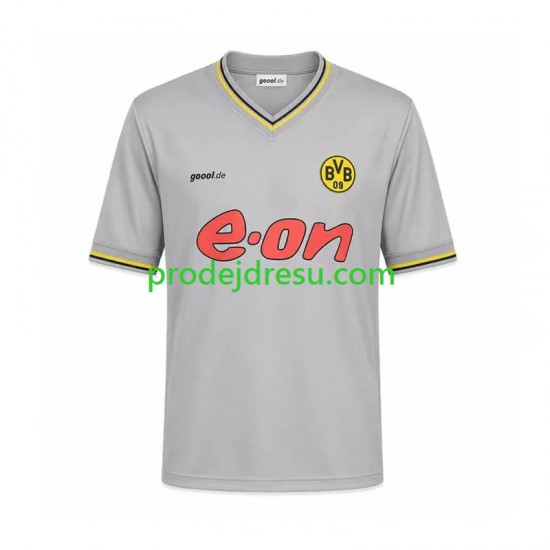 Borussia Dortmund Dresy Fotbal Retro Muž Venkovní 2002 Krátký rukáv