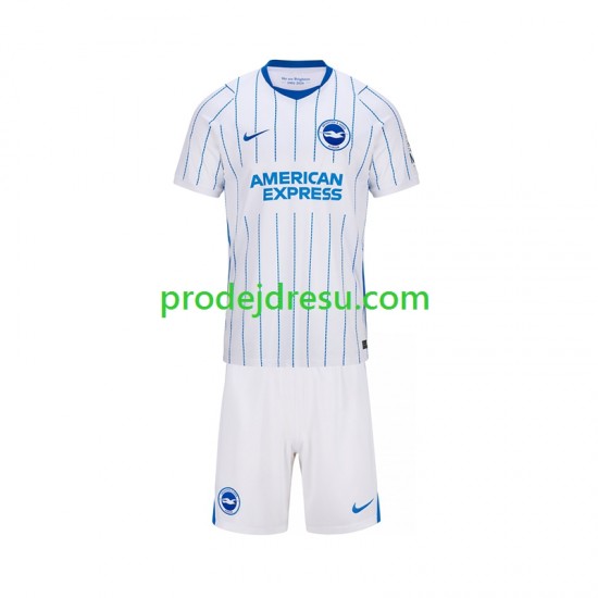 Brighton & Hove Albion Dresy Fotbal Dětský Venkovní 2026-2027 Krátký rukáv