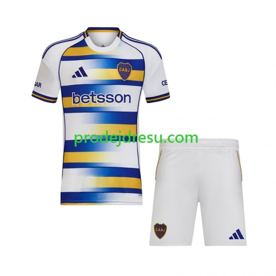 CA Boca Juniors Dresy Fotbal Dětský Alternativní 2026-2027 Krátký rukáv