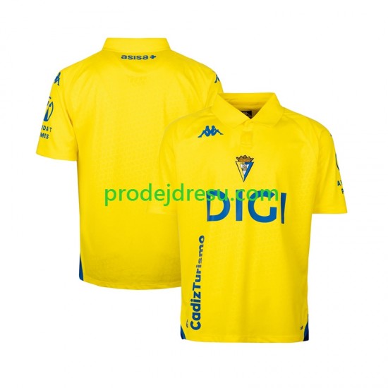 Cádiz CF Dresy Fotbal Muž Domácí 2026-2027 Krátký rukáv