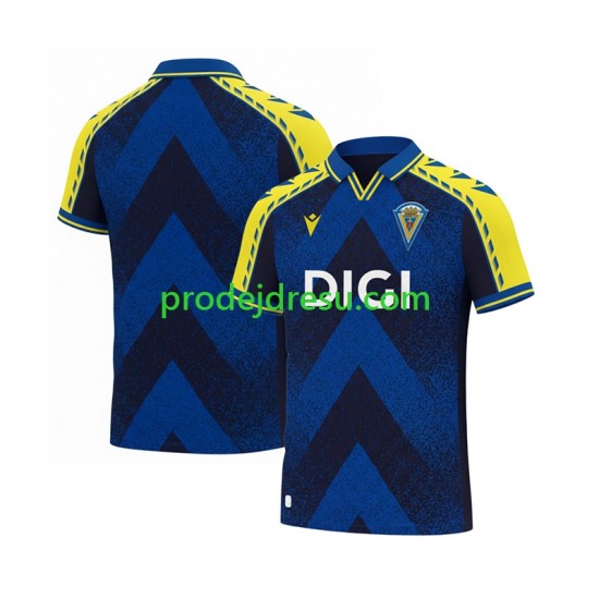 Cádiz CF Dresy Fotbal Retro Muž Domácí 2025-2026 Krátký rukáv