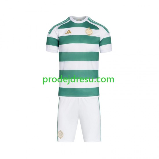 Celtic Dresy Fotbal FC Dětský Domácí 2026-2027 Krátký rukáv