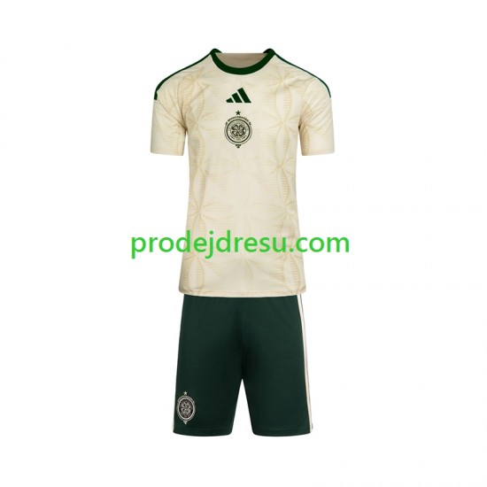 Celtic Dresy Fotbal FC Dětský Alternativní 2026-2027 Krátký rukáv