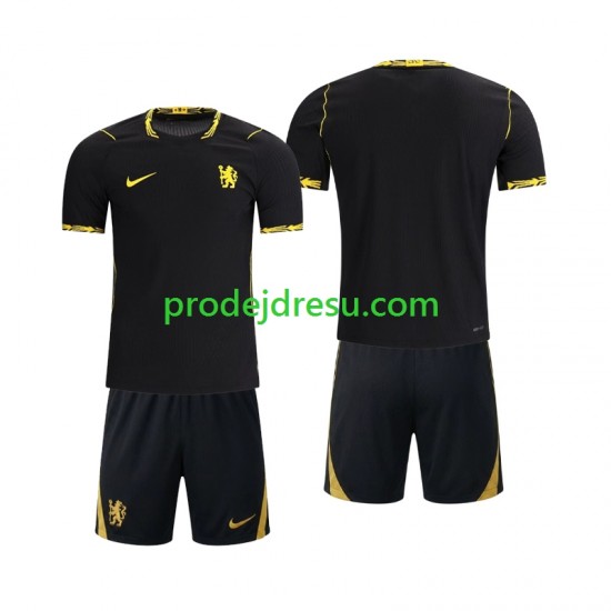 Chelsea Dresy Fotbal Dětský Venkovní 2026-2027 Krátký rukáv