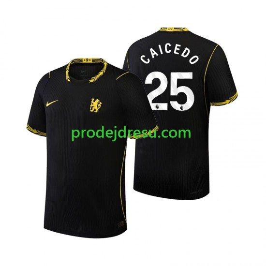 Chelsea Dresy Fotbal Moises Caicedo 25 Muž Venkovní 2026-2027 Krátký rukáv
