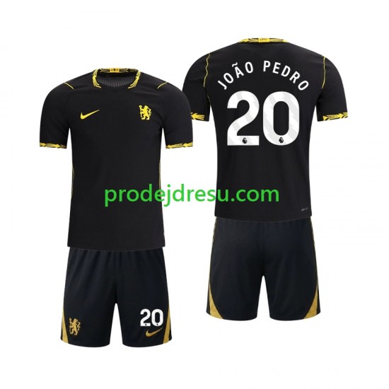 Dresy Fotbal Chlesea Joao Pedro 20 Dětský Venkovní 2026-2027 Krátký rukáv