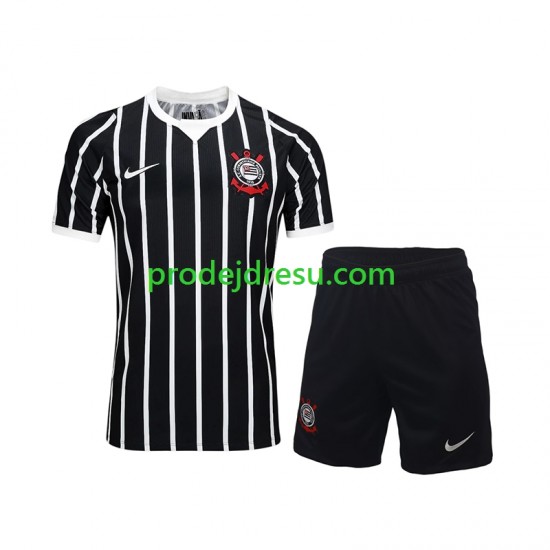 Corinthians Dresy Fotbal Dětský Venkovní 2026-2027 Krátký rukáv
