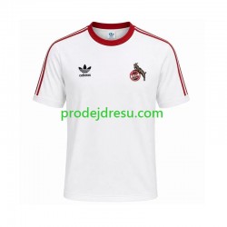 FC Köln Dresy Fotbal 1986 1987 Retro Muž Domácí Krátký rukáv FC Köln Dresy Fotbal 1986 1987 Retro Muž Domácí Krátký rukáv