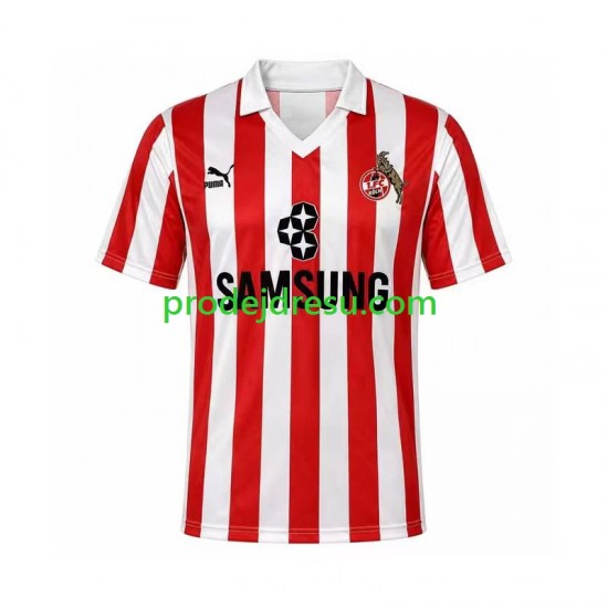FC Köln Dresy Fotbal 1988 1989 Retro Muž Alternativní Krátký rukáv