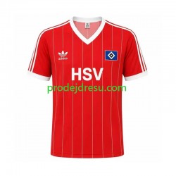Hamburger SV Dresy Fotbal 1983 Retro Muž Venkovní Krátký rukáv