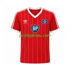 Hamburger SV Dresy Fotbal 1984 Retro Muž Venkovní Krátký rukáv
