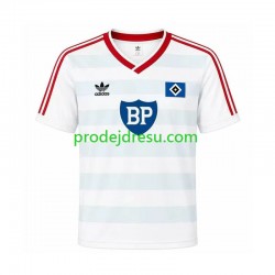 Hamburger SV Dresy Fotbal 1986 Retro Muž Venkovní Krátký rukáv