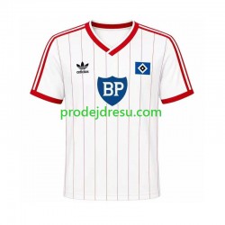Hamburger SV Dresy Fotbal 1984 Retro Muž Domácí Krátký rukáv