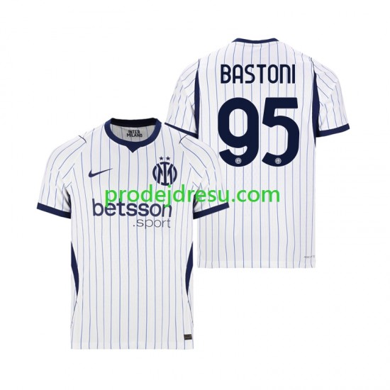 Inter Milán Dresy Fotbal Alessandro Bastoni 95 Muž Venkovní 2026-2027 Krátký rukáv