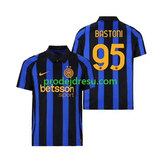 Inter Milán Dresy Fotbal Alessandro Bastoni 95 Muž Domácí 2026-2027 Krátký rukáv
