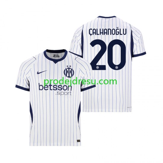 Inter Milán Dresy Fotbal Hakan Calhanoglu 20 Muž Venkovní 2026-2027 Krátký rukáv