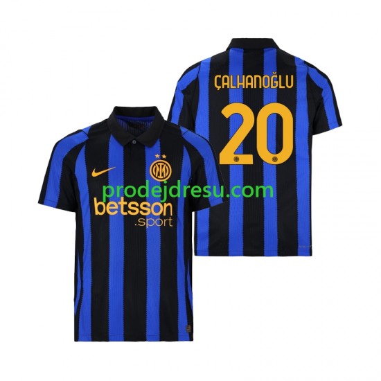 Inter Milán Dresy Fotbal Hakan Calhanoglu 20 Muž Domácí 2026-2027 Krátký rukáv