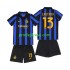 Inter Milán Dresy Fotbal Lautaro Martinez 13 Dětský Domácí 2026-2027 Krátký rukáv