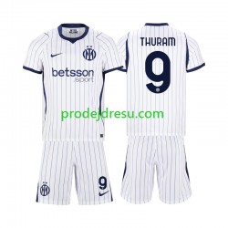 Inter Milán Dresy Fotbal Marcus Thuram 9 Dětský Venkovní 2026-2027 Krátký rukáv