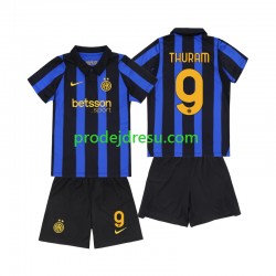 Inter Milán Dresy Fotbal Marcus Thuram 9 Dětský Domácí 2026-2027 Krátký rukáv