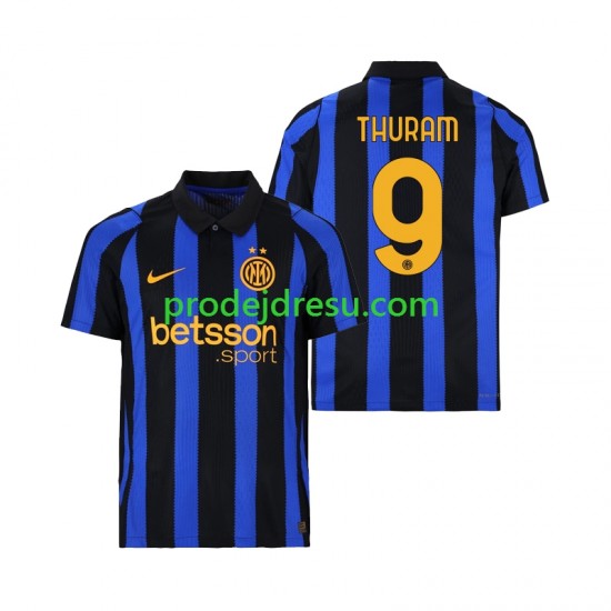Inter Milán Dresy Fotbal Marcus Thuram 9 Muž Domácí 2026-2027 Krátký rukáv