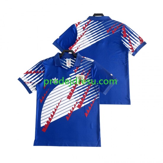 Japonsko Dresy Fotbal 1992 1993 Retro Muž Domácí Krátký rukáv