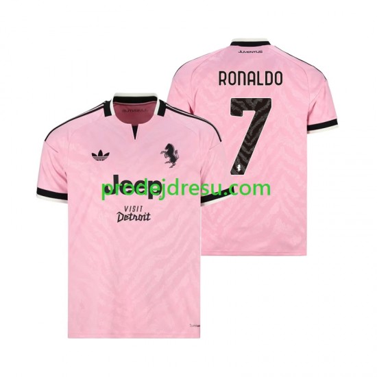 Juventus Dresy Fotbal Cristiano Ronaldo 7 Muž Venkovní 2026-2027 Krátký rukáv