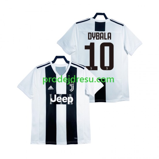 Juventus Dresy Fotbal DYBALA 21 2018 2019 Retro Muž Domácí Krátký rukáv