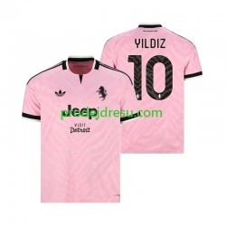 Juventus Dresy Fotbal Kenan Yildiz 10 Muž Venkovní 2026-2027 Krátký rukáv