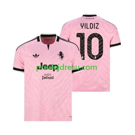 Juventus Dresy Fotbal Kenan Yildiz 10 Muž Venkovní 2026-2027 Krátký rukáv
