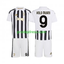 Juventus Dresy Fotbal Randal Kolo Muani 9 Dětský Domácí 2026-2027 Krátký rukáv