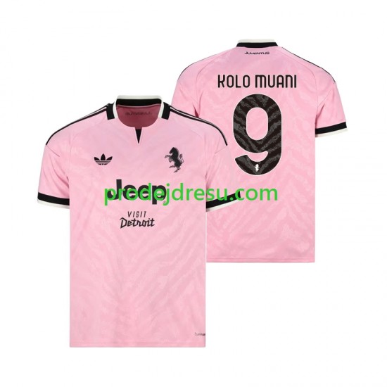 Juventus Dresy Fotbal Randal Kolo Muani 9 Muž Venkovní 2026-2027 Krátký rukáv