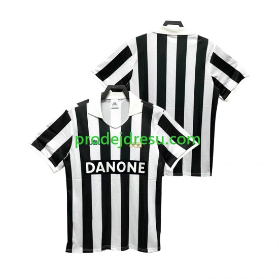 Juventus Dresy Fotbal 1992 Retro Muž Domácí 1994 Krátký rukáv