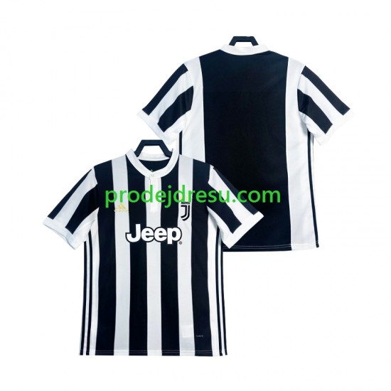 Juventus Dresy Fotbal 2017 2018 Retro Muž Domácí Krátký rukáv