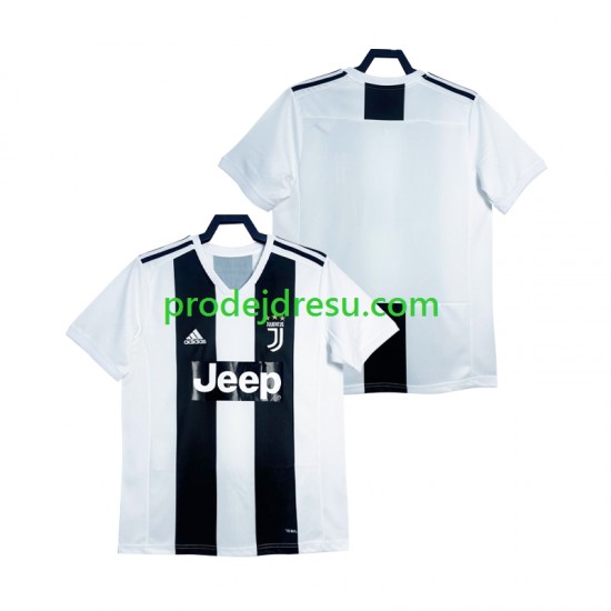 Juventus Dresy Fotbal 2018 2019 Retro Muž Domácí Krátký rukáv