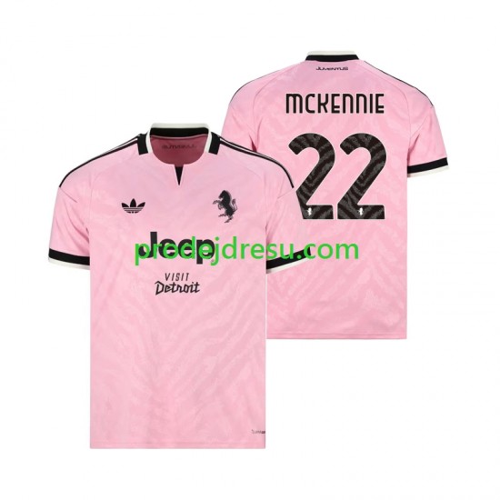 Juventus Dresy Fotbal Weston McKennie 22 Muž Venkovní 2026-2027 Krátký rukáv