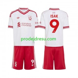 Liverpool Dresy Fotbal Alexander Isak 9 Dětský Venkovní 2026-2027 Krátký rukáv