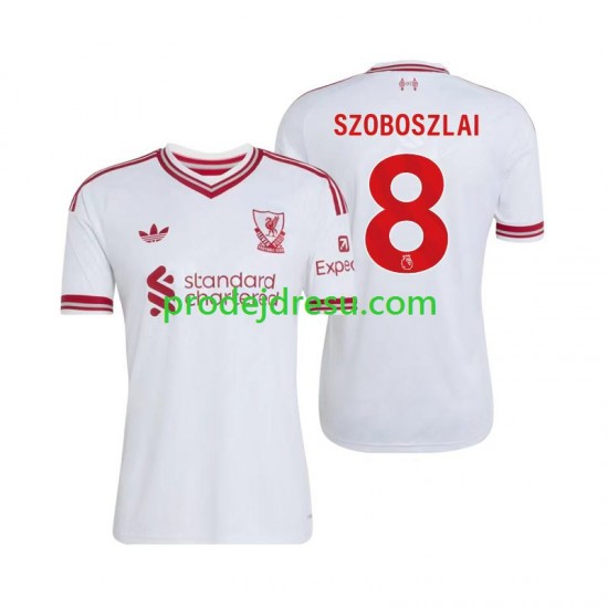 Liverpool Dresy Fotbal Dominik Szoboszlai 8 Muž Venkovní 2026-2027 Krátký rukáv
