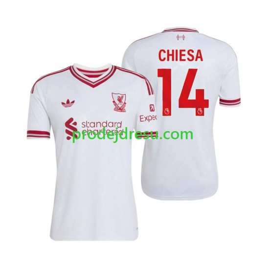 Liverpool Dresy Fotbal Federico Chiesa 14 Muž Venkovní 2026-2027 Krátký rukáv