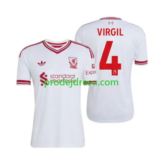 Liverpool Dresy Fotbal Virgil van Dijk 4 Muž Venkovní 2026-2027 Krátký rukáv